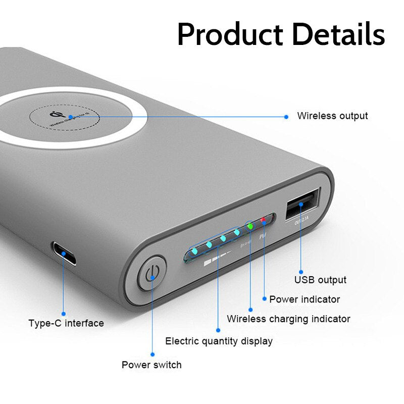 High-Capacity Fast-Charging Efficient Wireless Versatile Reliable Convenient Quick Charge Sleek Design Advanced Technology Power-packed Universal Compatibility On-the-Go Charging