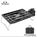 Pandatour IGT Camping Super High Firepower Stove Desktop One-Unit One-Touch Folding IGT Table Stove Stainless Steel Furnace ﻿
