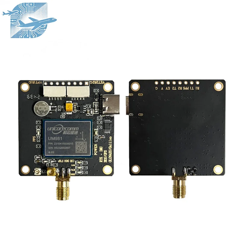 UM981 Development Board RTK Positioning High-precision Flight Control IMU Inertial Navigation TYPE-C Power Supply