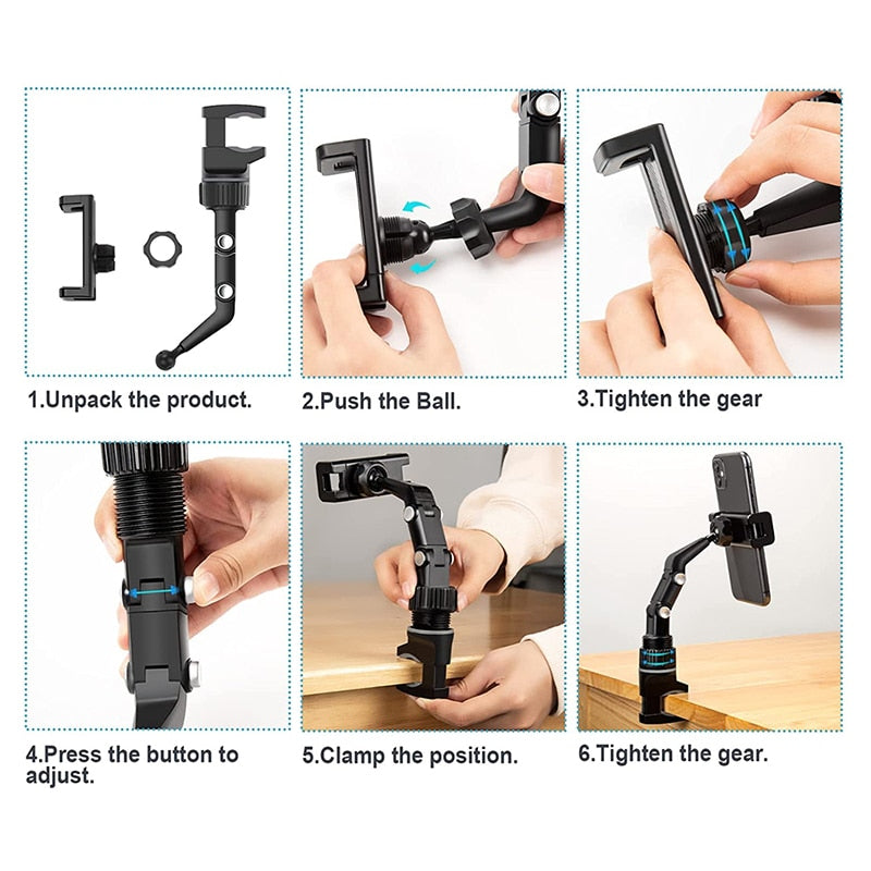 360 Degree Rotating Stand Call Holder