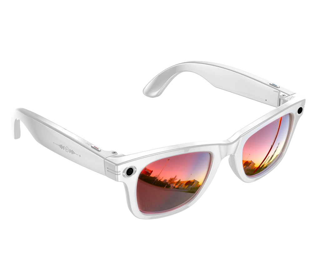 W620 AI Smart Glasses 5MP Camera Optical Image Stabilization WiFi Transfer  IP66 Waterproof