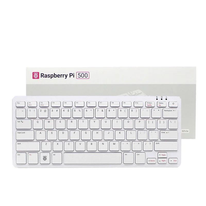Raspberry Pi 500 US Development Board with Keyboard Power Adapter 32GB Memory Card SC123 Linux Personal Computer Basic Kit