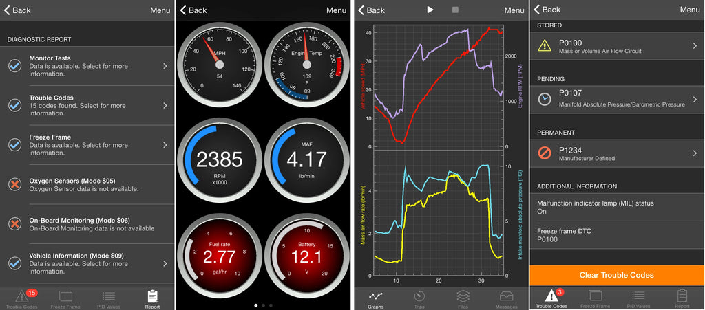 OBDLink LX MX+ OBD2 Scanner ELM327 Diagnostic Scan Tool for iPhone, iPad, Android, Kindle Fire or Windows Device