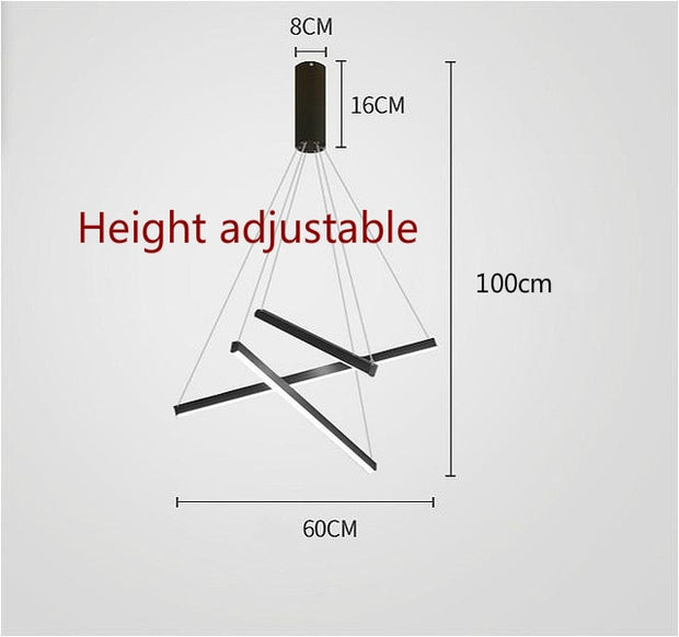 Modern LED Stair lamp Aluminum lamp