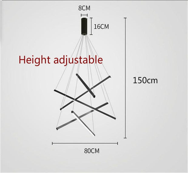 Modern LED Stair lamp Aluminum lamp