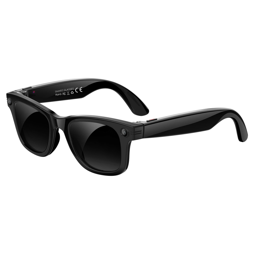 W620 AI Smart Glasses 5MP Camera Optical Image Stabilization WiFi Transfer  IP66 Waterproof
