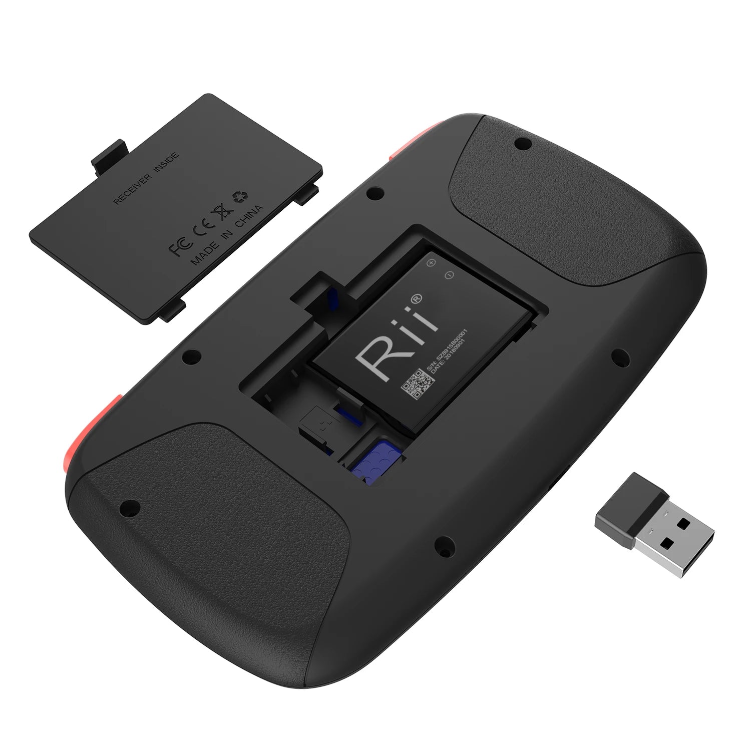 Original Rii i4 Bluetooth US/RU/HE/ES/FR Keyboard Portable Mini Wireless Keyboard With Backlit Keypad Touchpad Android/Window