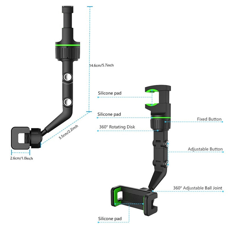 360 Degree Rotating Stand Call Holder