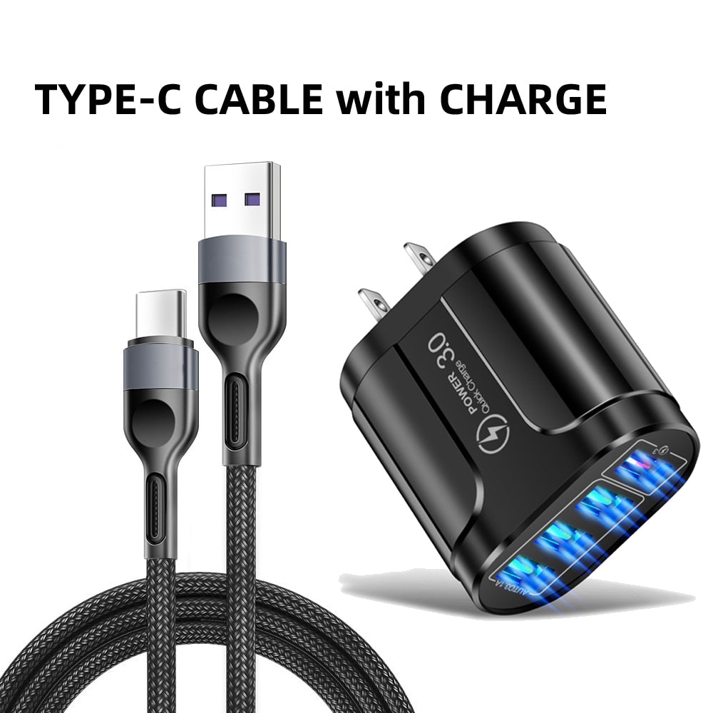 45W USB Charger Fast Charge