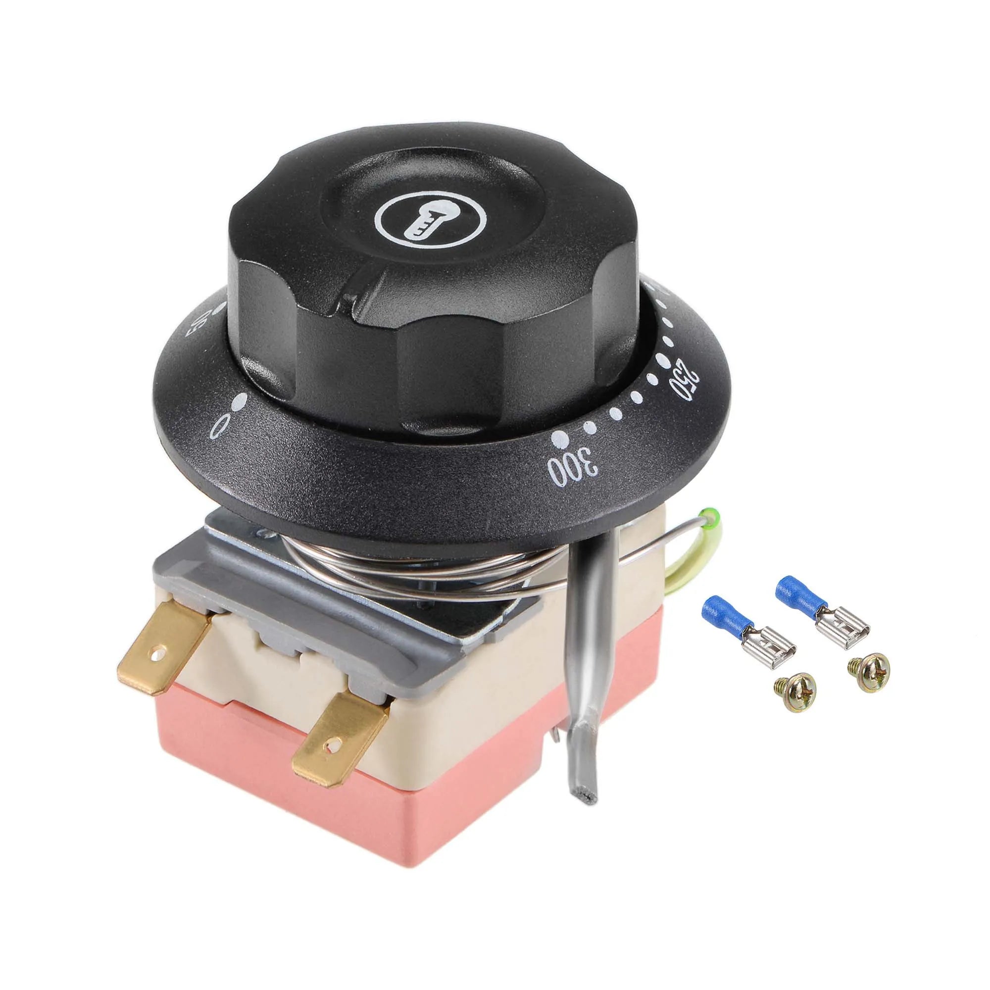 NC 250V 16A Thermostat 30-110C 60-200C 50-250C 50-300C Knob Liquid Rising Temperature Control Thermostat for Electric Oven