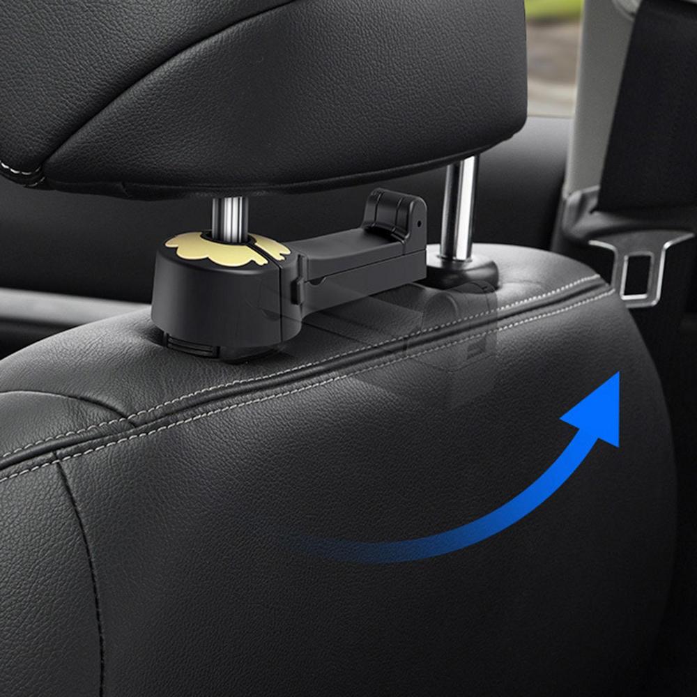 2-in-1 Car Headrest Hook  Headrest Hook with Phone Holder  Dual Function Car Organizer  Multipurpose Car Seat Hanger  Convenient Headrest Accessories  Phone Holder and Bag Hook  Space-Saving Car Storage  Universal Car Headrest Solution  Practical Car Seat Organizer  Handy Headrest Hanger  2-in-1 Auto Interior Accessory