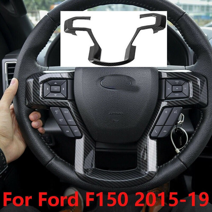 ABS Carbon Fiber Car Steering Moulding Sticker