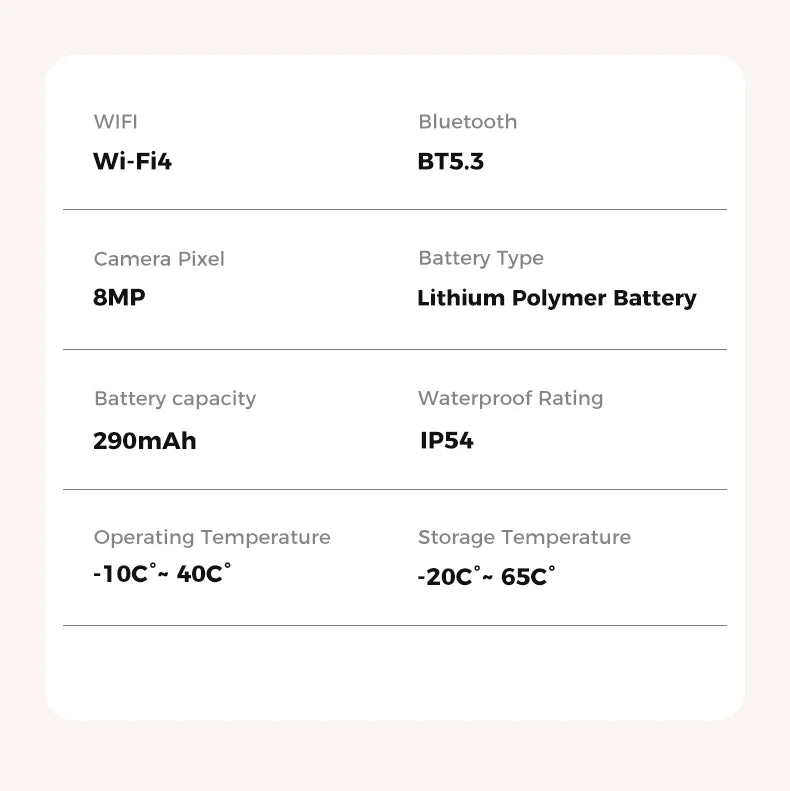 2026 AI Smart Glasses M02 Ultra 1080P HD Camera ChatGPT 3600mAh Charging Case Power Bank 32GB Translation Music Video Sunglasse
