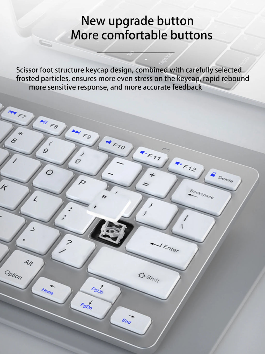 Wireless keyboard, 10 inch slim, tablet/laptop wireless keyboard, ipad mini keyboard