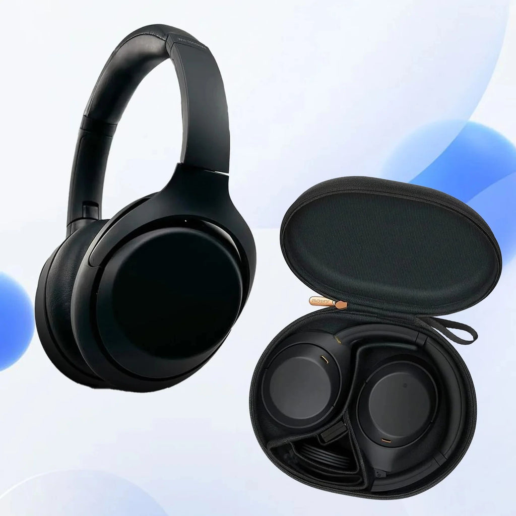 2026 New WH-1000XM4 Wireless Headphone, Noise Canceling, Foldable Over the Ear Headset, Built-in Microphone Headphone, Black