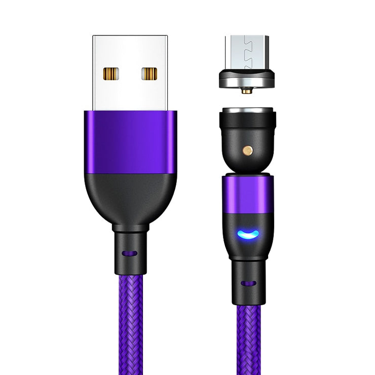 540 Rotate Magnetic Cable Fast Wirless Charging