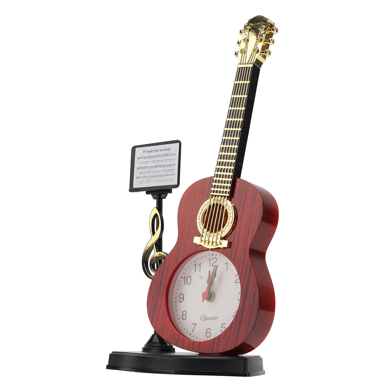 Violin Alarm Clock Unique Appearance Innovative Alarm Clock for Home Living Room Desktop Decoration Christmas Gifts
