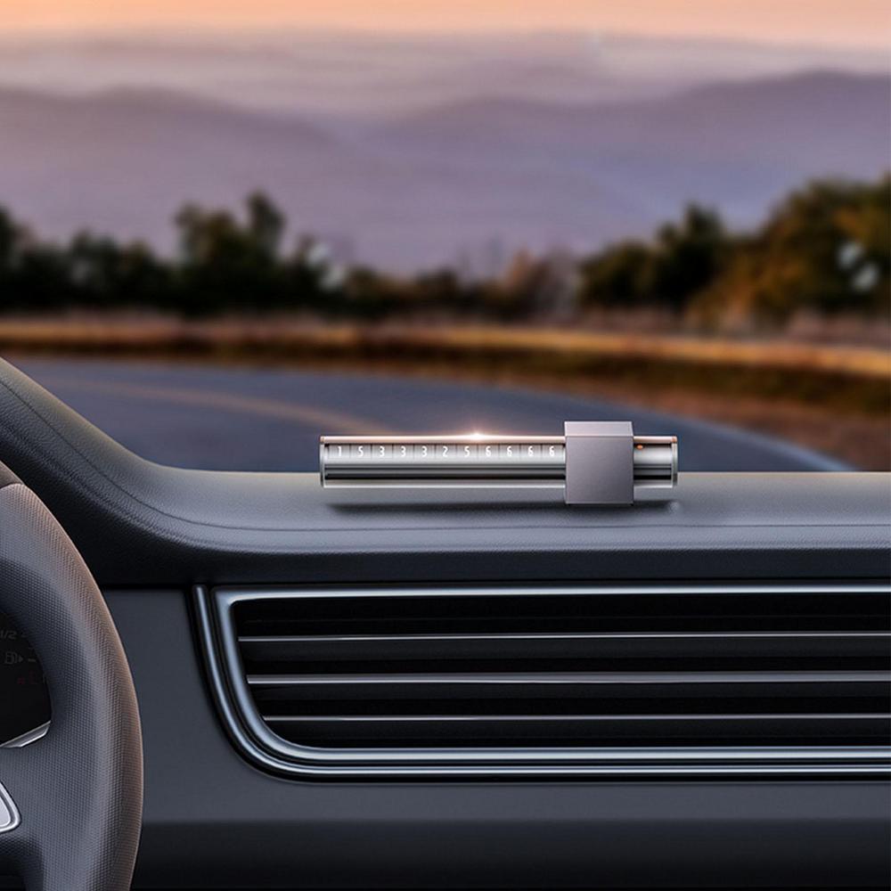 Parking Phone Number Plate