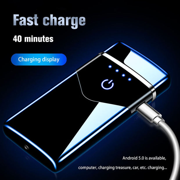 Rechargeable Touch Fire Electronic Lighter