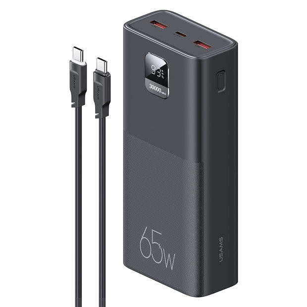 65W Digital Display Power Bank (30000mAh)