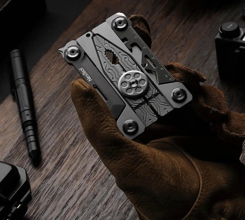 Nextool Mini 14 in 1 EDC Multifunction Tool Outdoor Portable Screwdriver Wrench Pliers Knife Field Carry Around Send Storage Bag