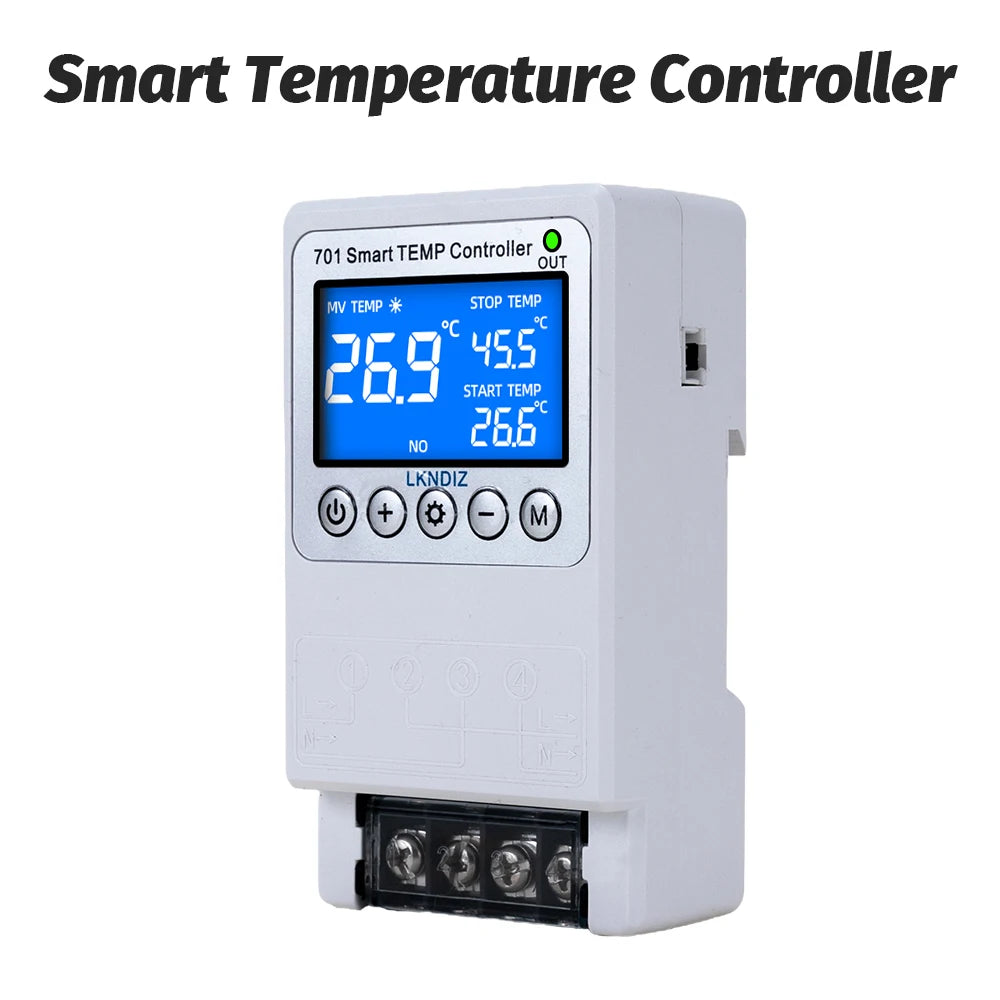 Smart Temperature Controller Constant Thermostat Control Timing Control Switch Cycle Control Multiple Sensor Head Option AC 220V