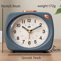 Music alarm clock, modern style, with snooze function and night light function, can run time, a good gift for the school season
