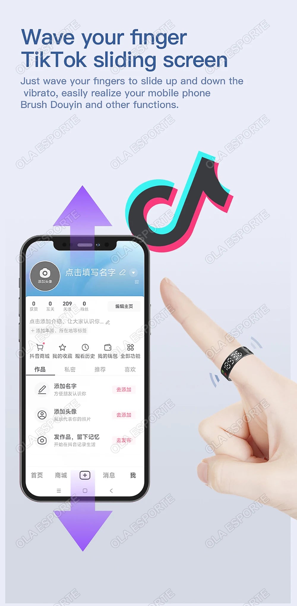 SR08 Smart Ring with Charging Box for Men Women LED Display Screen Gesture Control Health Monitor 5ATM Waterproof Sports Rings