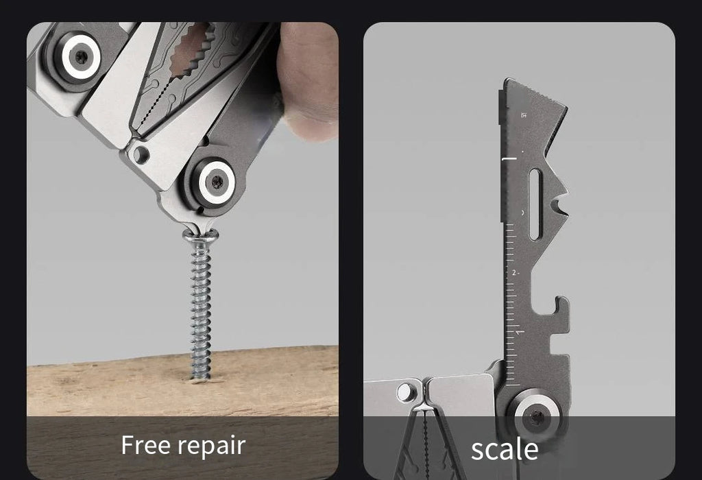 Nextool Mini 14 in 1 EDC Multifunction Tool Outdoor Portable Screwdriver Wrench Pliers Knife Field Carry Around Send Storage Bag