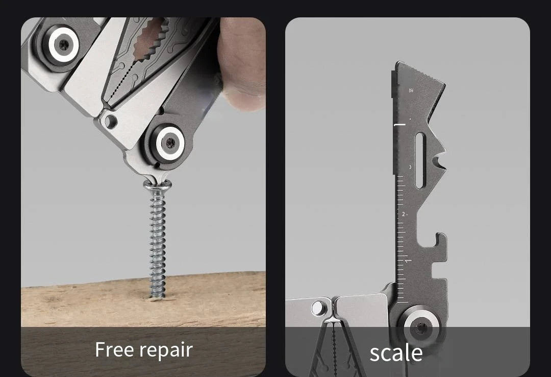 Nextool Mini 14 in 1 EDC Multifunction Tool Outdoor Portable Screwdriver Wrench Pliers Knife Field Carry Around Send Storage Bag