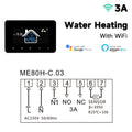 2024 New Smart Thermostat Tuya WiFi Temperature Controller Electric Floor Heating Plumbing LCD Display for Alice AlexaGoogleHome