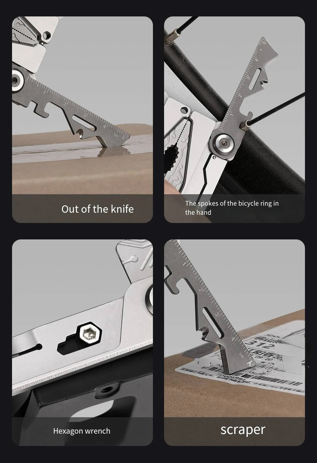 Nextool Mini 14 in 1 EDC Multifunction Tool Outdoor Portable Screwdriver Wrench Pliers Knife Field Carry Around Send Storage Bag