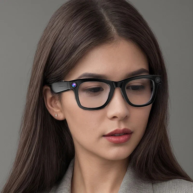 2026 4K Smart AI Glasses 800W pixel AI Shooting Camera HD Photo Video Voice Call Translation Waterproof Bluetooth AI Glasses
