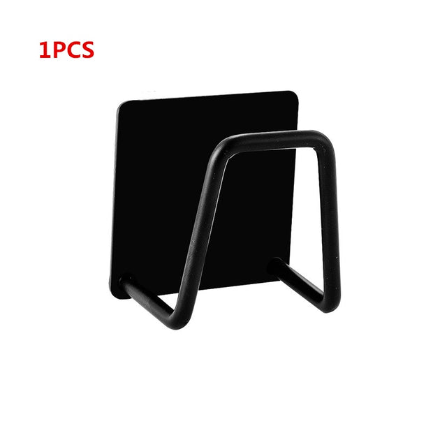 Stainless Steel Drain Drying Rack Kitchen Wall Hooks