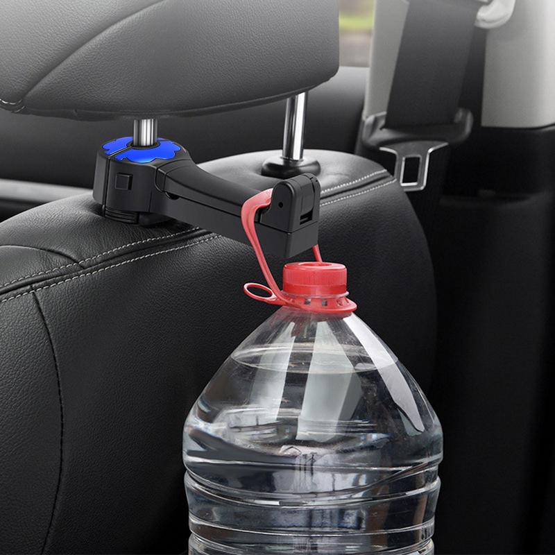 2-in-1 Car Headrest Hook  Headrest Hook with Phone Holder  Dual Function Car Organizer  Multipurpose Car Seat Hanger  Convenient Headrest Accessories  Phone Holder and Bag Hook  Space-Saving Car Storage  Universal Car Headrest Solution  Practical Car Seat Organizer  Handy Headrest Hanger  2-in-1 Auto Interior Accessory