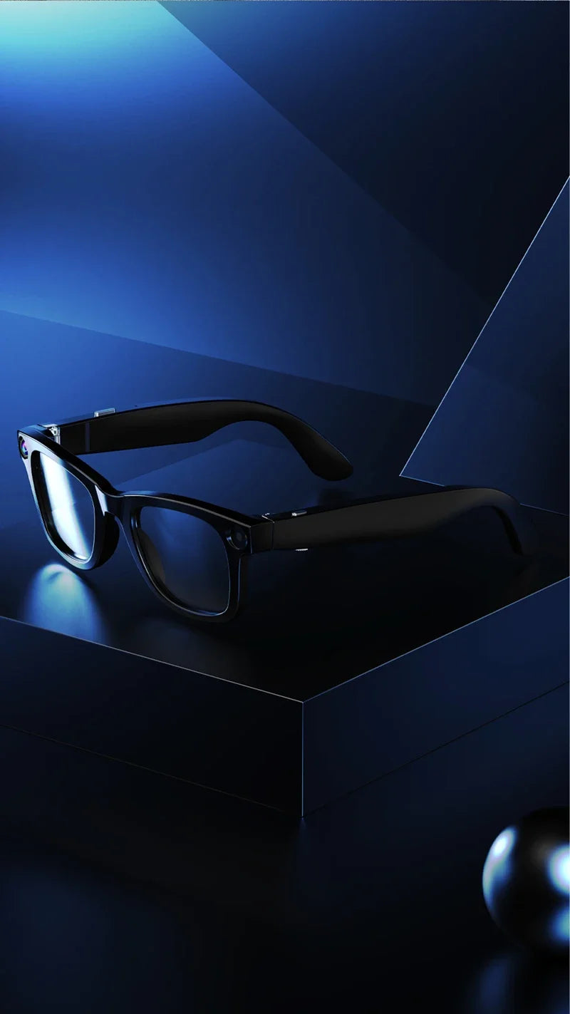 2026 4K Smart AI Glasses 800W pixel AI Shooting Camera HD Photo Video Voice Call Translation Waterproof Bluetooth AI Glasses