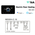 2024 New Smart Thermostat Tuya WiFi Temperature Controller Electric Floor Heating Plumbing LCD Display for Alice AlexaGoogleHome