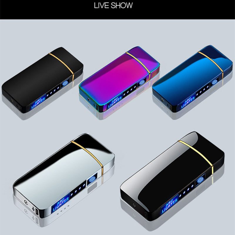 LED Power Display Touch Induction Lighter