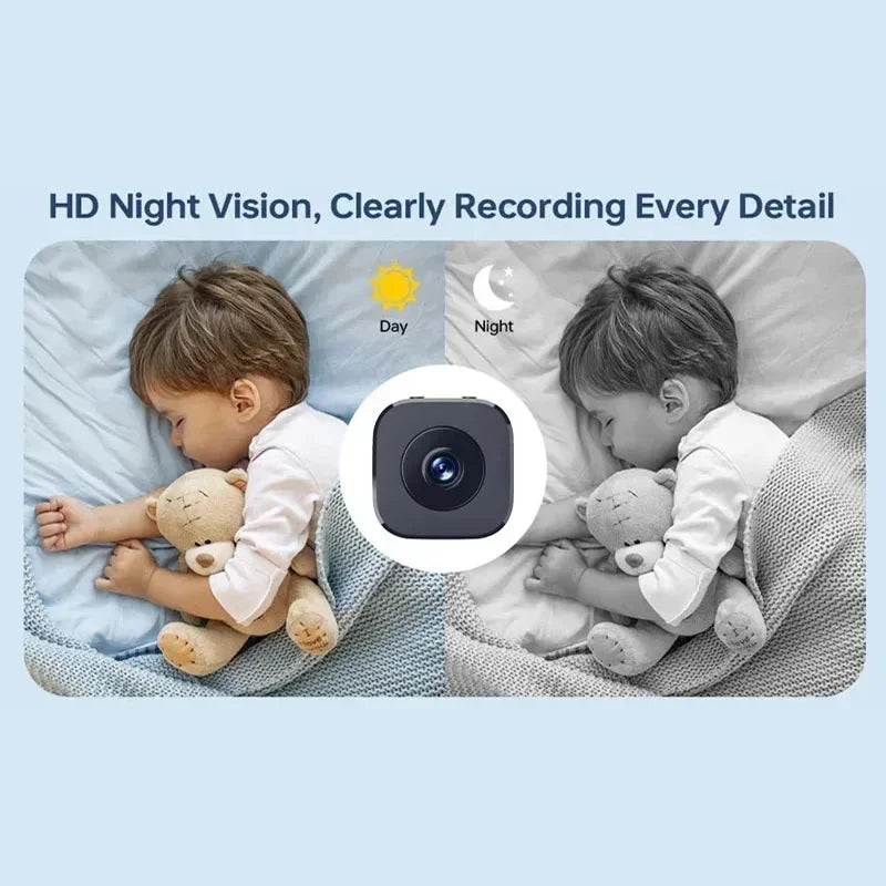 Hot Mini Security Camera Pro 4K FullHD WiFi Surveillance With 2Way Audio Motion Detection Infrared Night Vision Security Cam