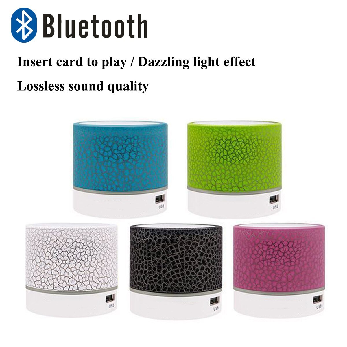 Portable Wireless Bluetooth 4.1 Subwoofer Speaker