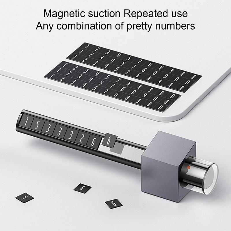 Parking Phone Number Plate