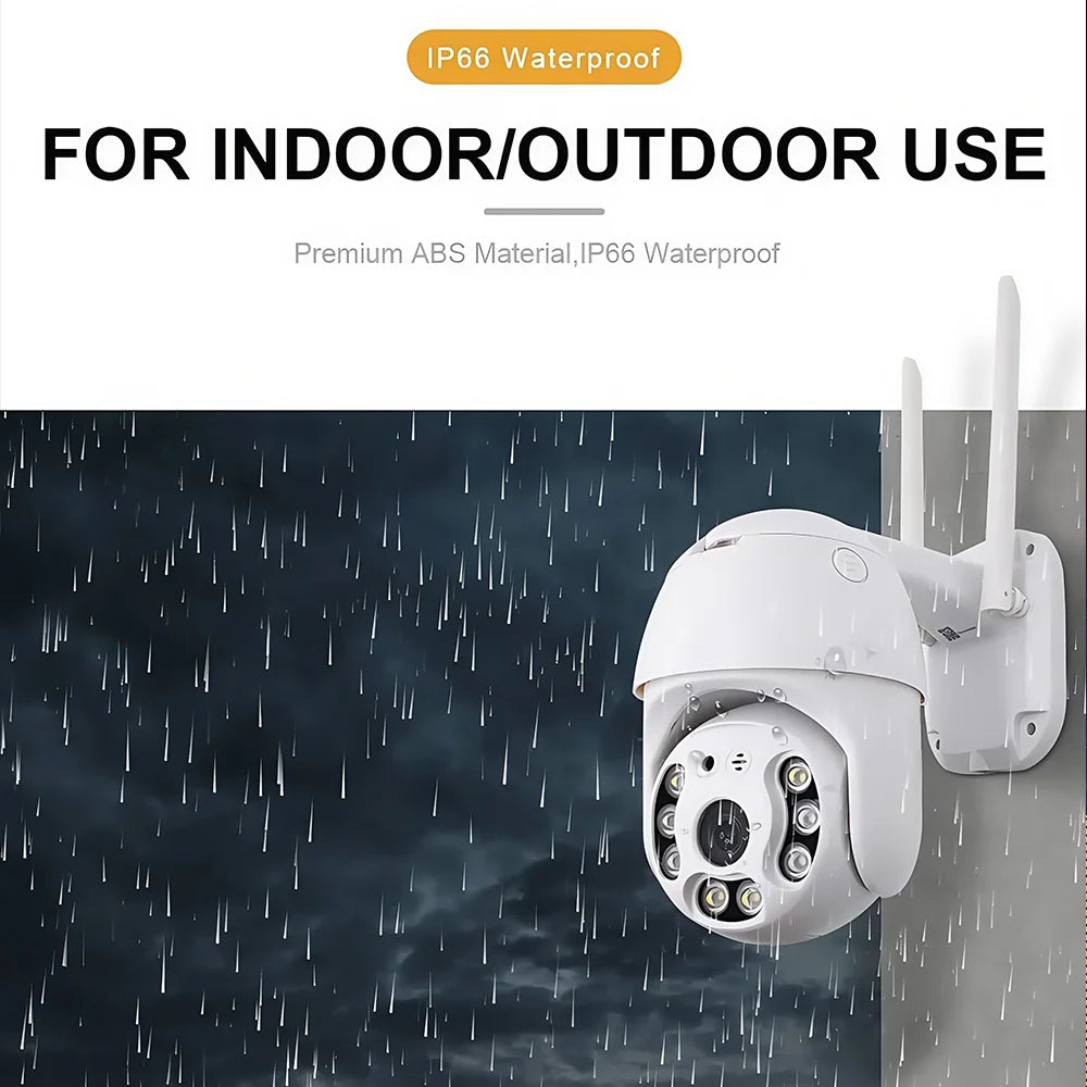V380 Pro Security Camera 4K 8MP Ultra HD WIFI PTZ Dual Light Surveillance Camera Outdoor Wireless WIFI Smart Net Camera V380PRO
