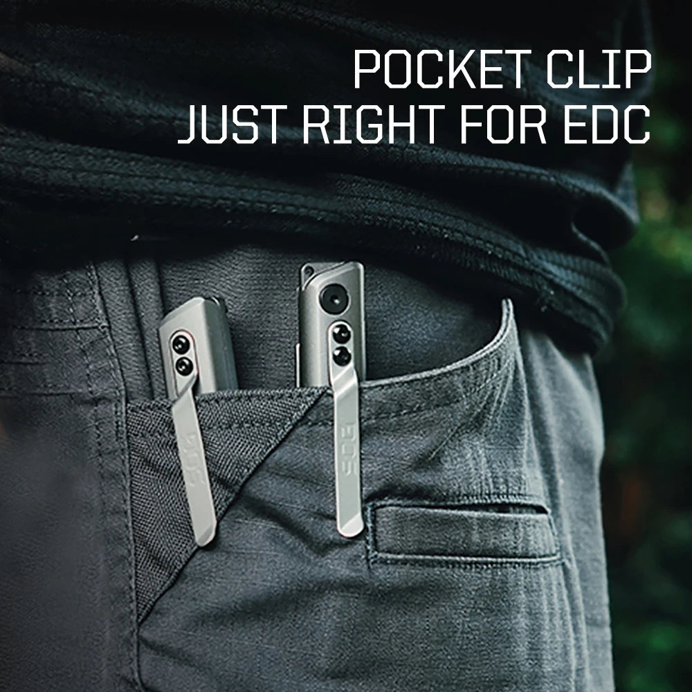 SOG 4 in 1 BATON Q1 Multi-Tool Folding Scissors EDC Tactical Pen Multifunctional Portable Tools Pocket Screwdriver Bottle Opener
