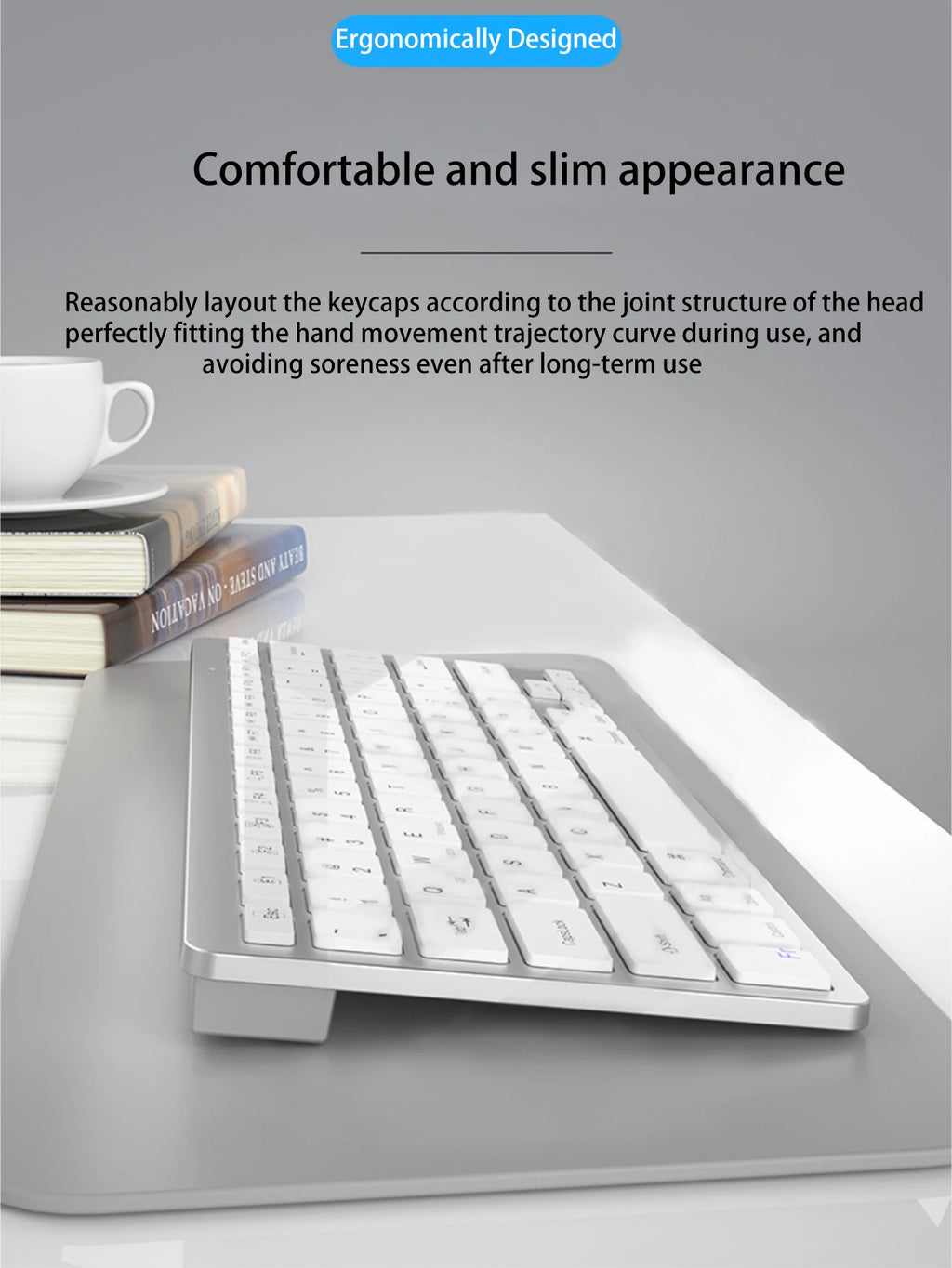 Wireless keyboard, 10 inch slim, tablet/laptop wireless keyboard, ipad mini keyboard