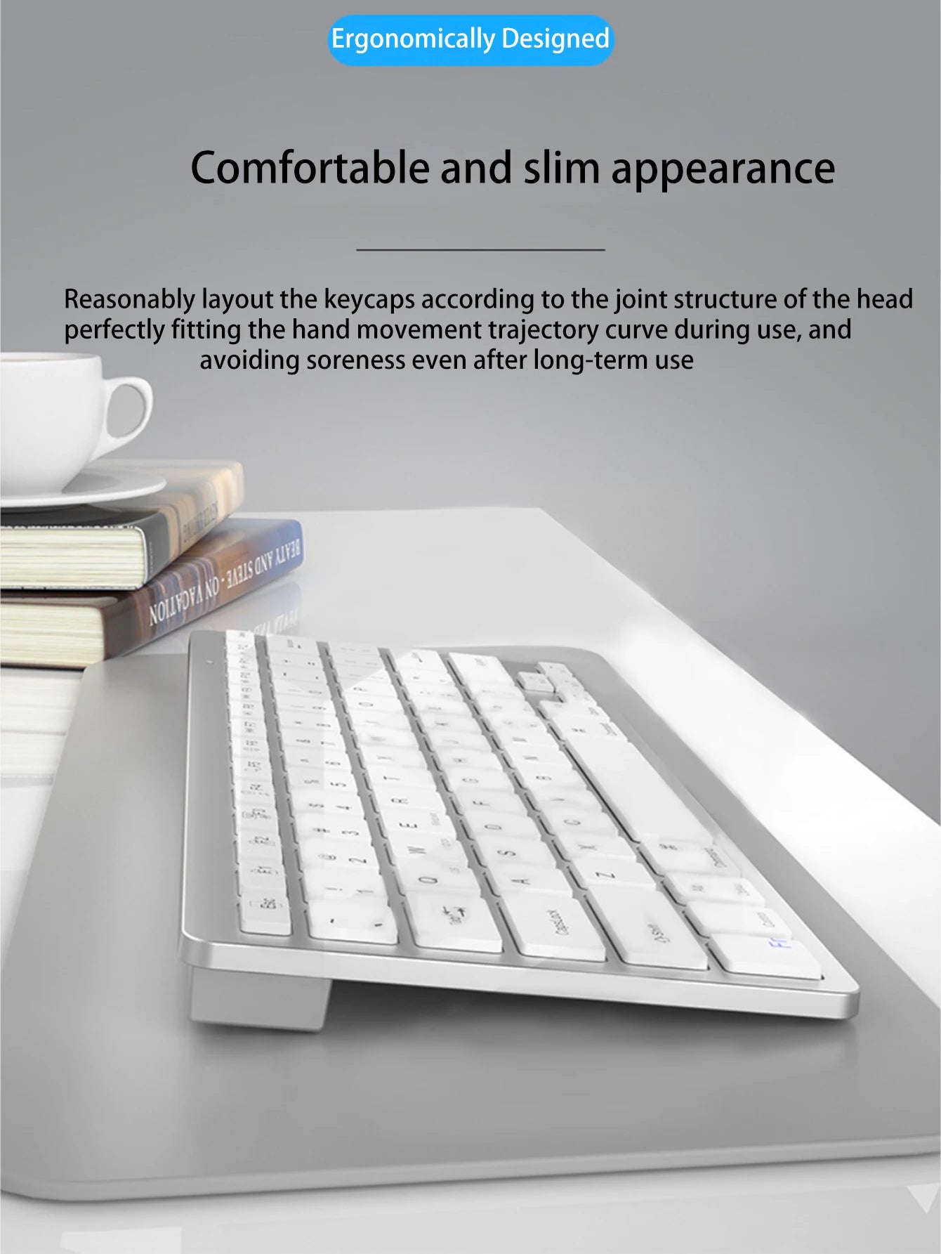 Wireless keyboard, 10 inch slim, tablet/laptop wireless keyboard, ipad mini keyboard