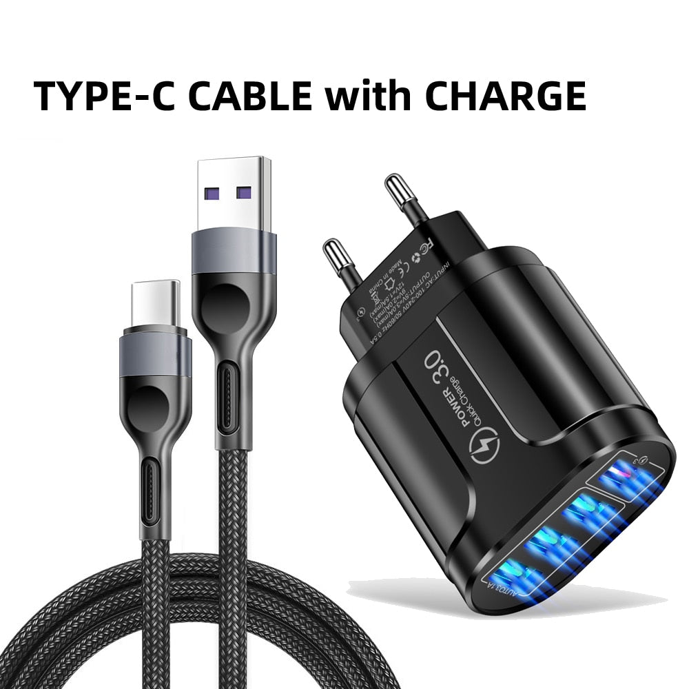 45W USB Charger Fast Charge