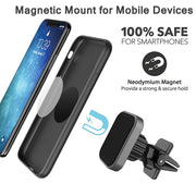 Universal Magnetic  Air Vent Clip Car Phone Holder
