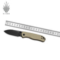 Kizer Pocket Folding Knife Drop Bear 2 V3619.2C Aluminum/Micarta/Richlite Handle With NitroV Blade Outdoor EDC Camping Knives