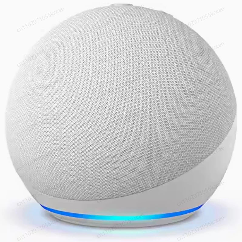 Smart Speaker with Clock Display | Echo Dot 5th & 4th Generation Alexa Voice Assistant Combo