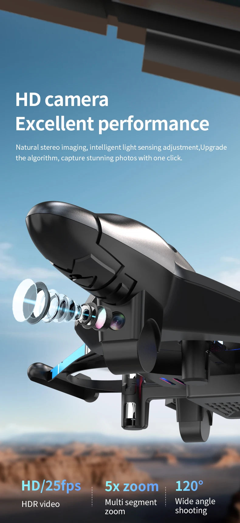 K500MAX RC Drone Fighter HD Professional Camera 360° roll WIFI Fpv Aircraft Quadcopte Aerial Photography  with screen Drone Toys